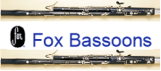 eshop at web store for Bassoons American Made at Fox Bassoons in product category Musical Instruments & Supplies
